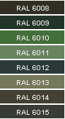 Каталог цветов RAL