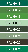 Каталог цветов RAL