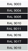 Каталог цветов RAL